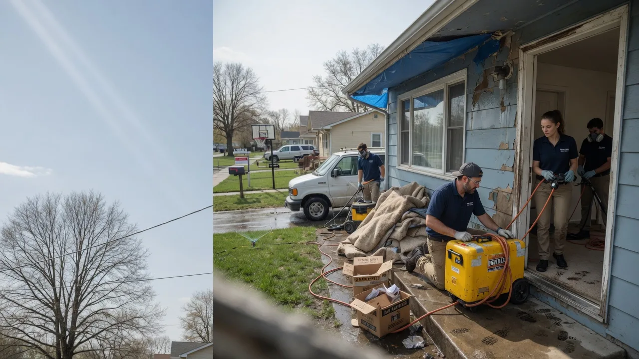 Basement Flood Cleanup in Double Springs, AL near me